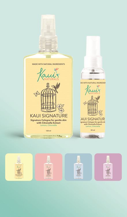 Kaui Signature 120ml and 50ml product gallery